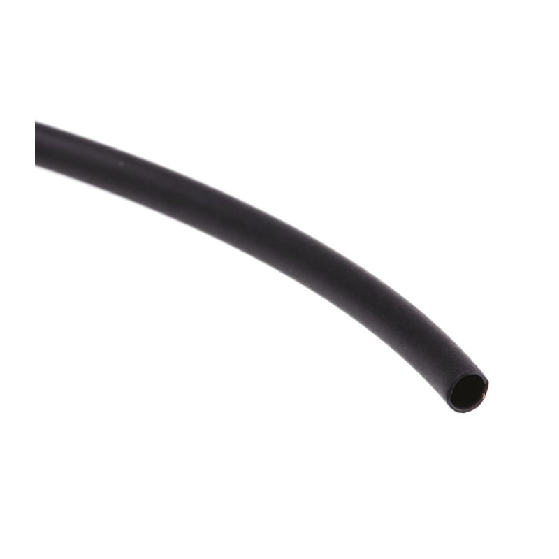 Cat MAKARON-5.0 ,Çap 5.0 2.5mm,Siyah 1mt,Daralan Makaron