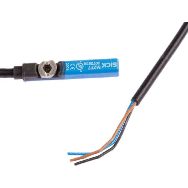 Sick MZT7-03VNS-KW0 1070840 ,Ebat 30x6x6mm,Ölçüm 10mm,NPN-NO,KABLO,PİSTON,MANYETİK SENSÖR