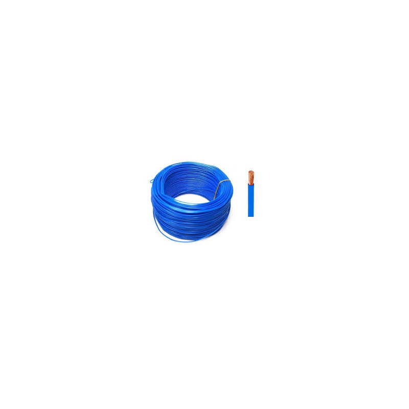 Han NYAF-0.34-MV ,Mavi 0.34mm 1-Damar Çok Telli 1mt NYAF Kablo