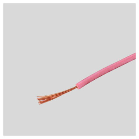 Han NYAF-0.34-PM ,Pembe 0.34mm 1-Damar Çok Telli 1mt NYAF Kablo