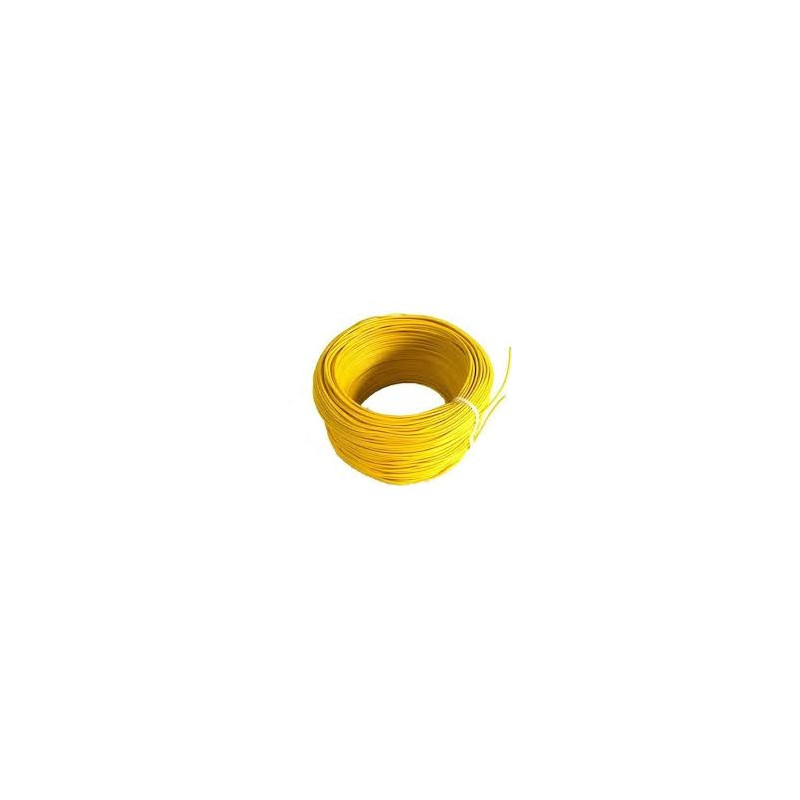 Han NYAF-0.34-SR ,Sarı 0.34mm 1-Damar Çok Telli 1mt NYAF Kablo