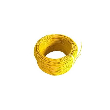 Han NYAF-0.34-SR ,Sarı 0.34mm 1-Damar Çok Telli 1mt NYAF Kablo
