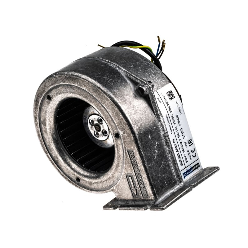 EbmPapst G2E085-AA01-01 ,Ebat 117.5x116.5mm,Besleme 220vac 0.15A 30W,Hava 59-Cfm,4-Kablo Fan