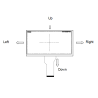 Ag AZ-Display ,Model 7.0 ,Ebat 165x100mm,800x480,Soket-Alt 50pin,Dokunmatik TFT Ekran