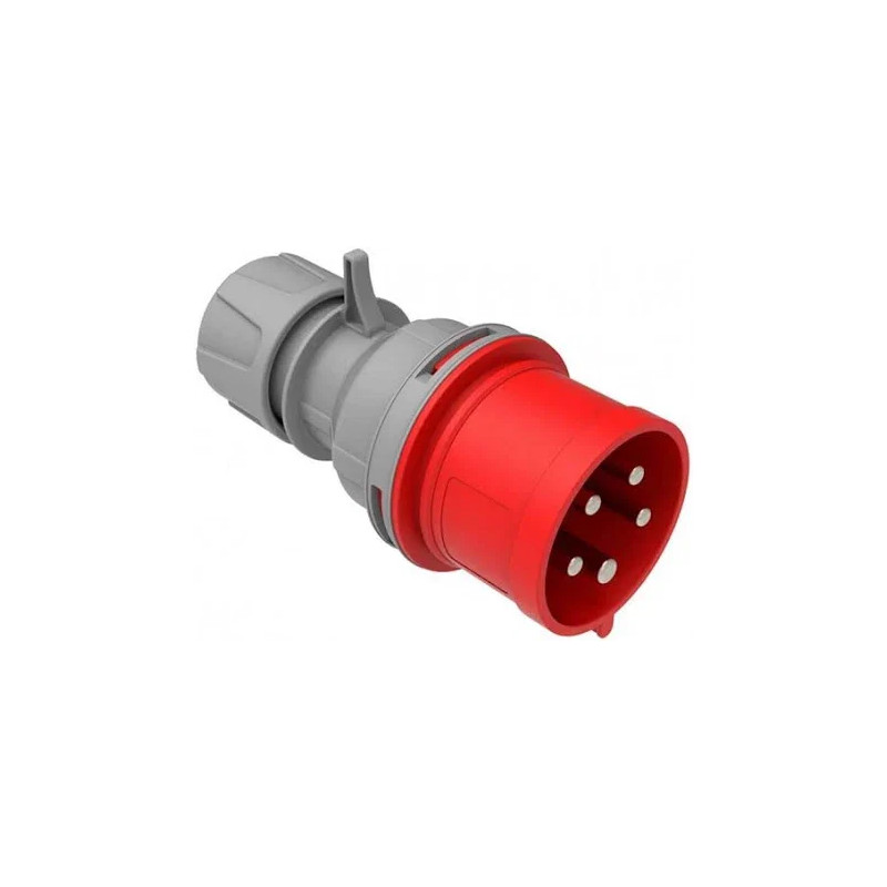 Bemis BC1-3505-2011 ,5-Kutup 3P PE N,5x32 Amper,Düz Seyyar Fiş