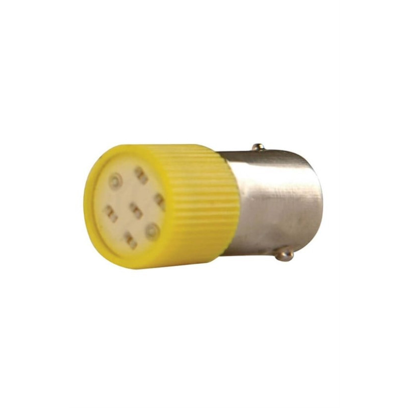Tork BA9SC-24-S ,Sarı-24vac dc,Tek Duy,Led Ampul
