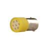 Tork BA9SC-24-S ,Sarı-24vac dc,Tek Duy,Led Ampul