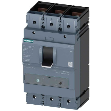 Siemens TM220-100A ,3-Faz 3-Kutup,100 Amper 36kA, 70 Ayarlı,Termik Şalter Devre Kesici