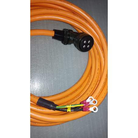 Delta DACS3-CRPFE610C ,ASD-B3,5.5kw..15kw,Pur-10mt,Frensiz,Servo Güç Kablo