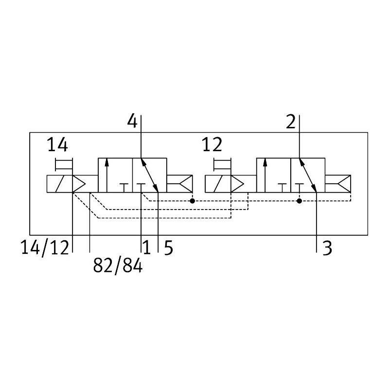 Festo VUVG-B14-T32C-AZT-F-1T1L 573476 ,2x3 2,Tek Bobinli,24vdc Valf