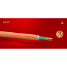 Mekas YSL11Y-PVCPUR-3x1.5 ,Kesit 3mm ,1.5-Damar Çok Telli,Standart,Hareketli Pvc-Pur Kablo