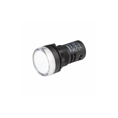 Cat AD16-22DSW1 ,Montaj 22mm,Beyaz-24v,M22 Sinyal Lamba