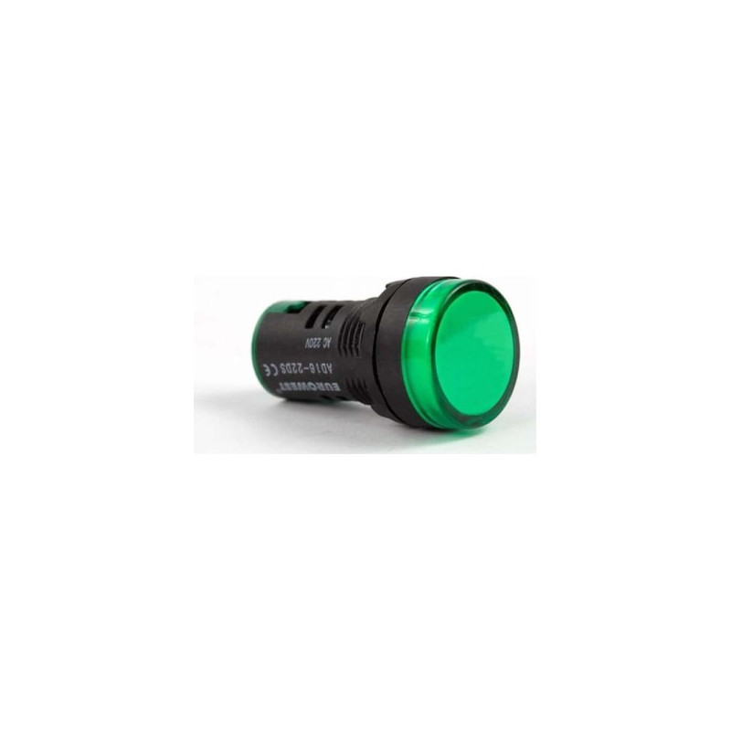 Cat AD16-22DSG ,Montaj 22mm,Yeşil-220v,M22 Sinyal Lamba