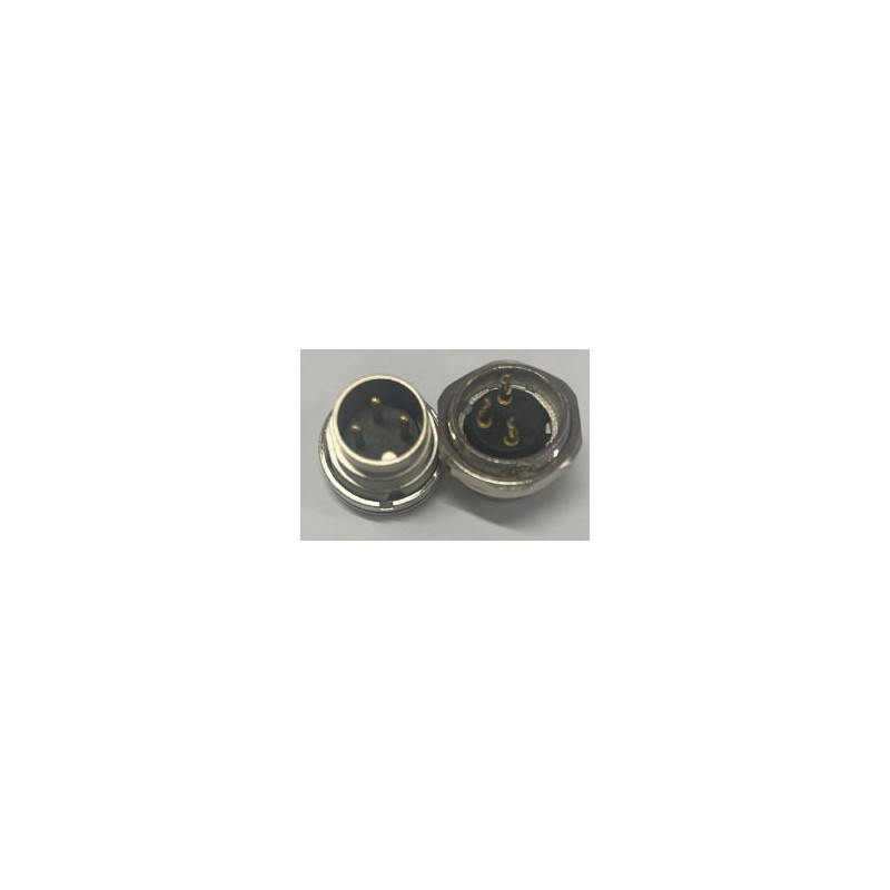 Maojwei J09-3B1 ,Düz Sabit,M16 3pin Erkek,Soket Konnektör