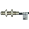 Mefa MM-S08L-YA ,Ebat M8x38mm,Ölçüm 20mm,Çıkış AC-DC-NO,Besleme 24v..220vac dc,Led,2-Kablo 2mt,Manyetik Sensör
