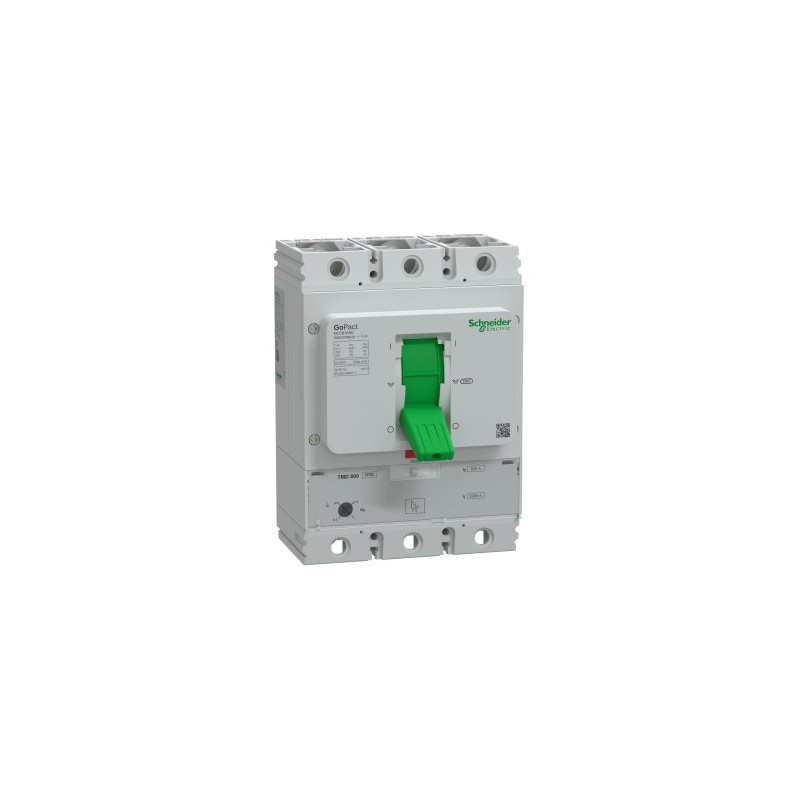Schneider G80N3TM630 ,GoPact,3-Faz 3-Kutup,630 Amper 50kA 70 Ayarlı,Termik Şalter Devre Kesici