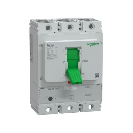 Schneider G80N3TM630 ,GoPact,3-Faz 3-Kutup,630 Amper 50kA 70 Ayarlı,Termik Şalter Devre Kesici