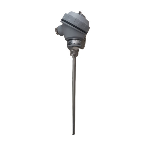 Tekon TR82-F13C21H080300 ,Çap 8mm,Boy 30cm,Rakor 20mm,C-Kafa,Sensör PT100,Topuz Isı Sensör