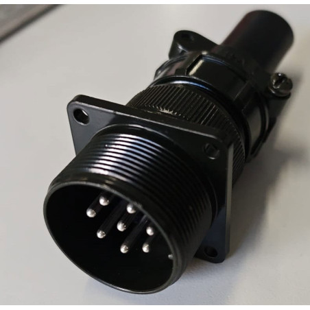 Maojwei MS3101-22-23P ,Düz Seyyar,M35 8pin Erkek,Soket Konnektör