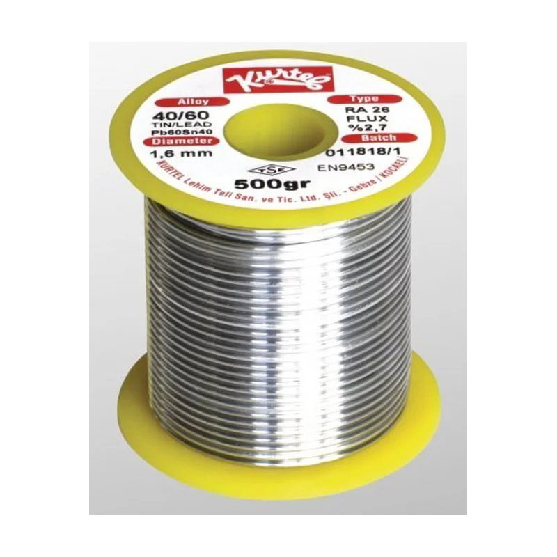 Kurtel 1.6mm 500 ,1.6mm 500gr,sn60 pb40,Lehim Teli