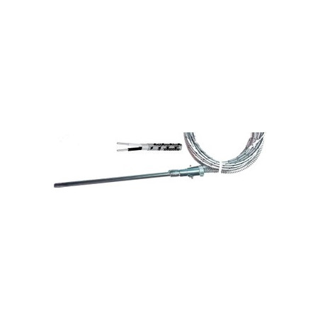 Tekon TT23-K1E04-3-3CCB ,Çap 4mm,Boy 3cm,Kablo 3mt,TC-K,Bayonet Isı Sensör