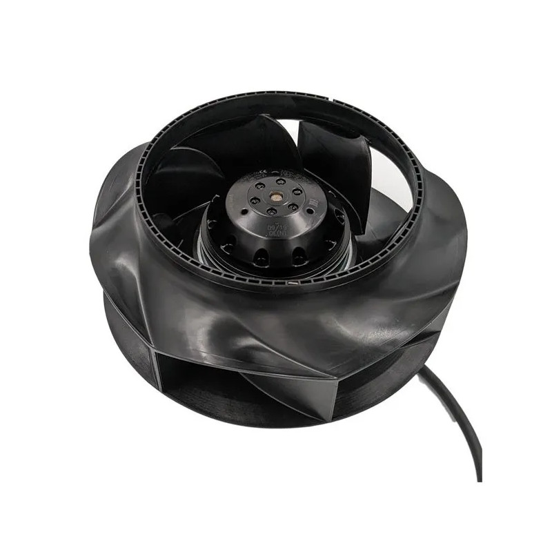 EbmPapst R2E225-RA92-09 ,Ebat 225x99mm,Besleme 220vac 210w,Hava 415-Cfm,4-Kablo Fan