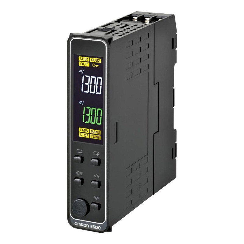 Omron E5DC-QX2DSM-002 ,Ray Tip,Besleme 24vac dc,Sensör Universal,Çıkış SSR RS485,Isı Kontrol