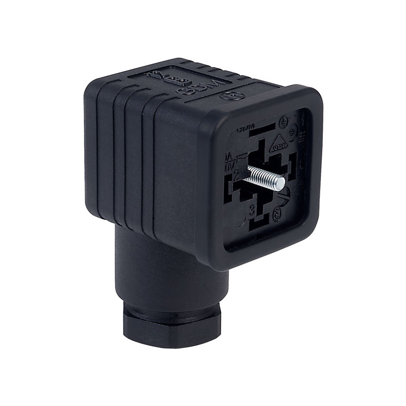 Telemecanique XZCC43FCP40B ,Soket Açılı 4pin Dişi Konnektör