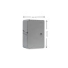Sebox 20x30x13 ,Opak IP65,Abs Pano