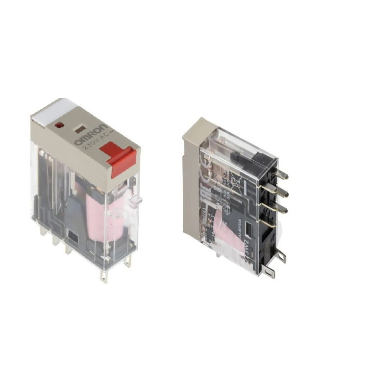 Omron G2R-2-SNI-AC230 ,Bobin 220vac,Kontak 2A2K 5 Amper,Led Test,Kalın-8pin,Röle