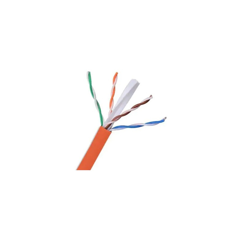 Erse U UTP-4x2x23-TR ,8-Damar Tek Telli,Turuncu Pvc,CAT6 Ethernet Kablo
