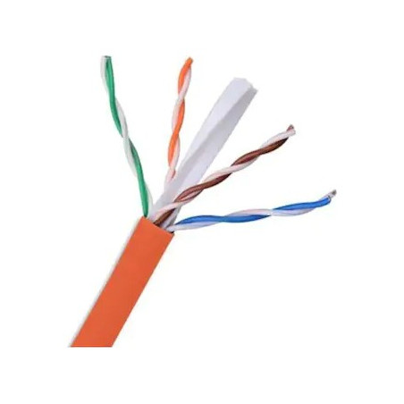 Erse U UTP-4x2x23-TR ,8-Damar Tek Telli,Turuncu Pvc,CAT6 Ethernet Kablo