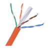 Erse U UTP-4x2x23-TR ,8-Damar Tek Telli,Turuncu Pvc,CAT6 Ethernet Kablo