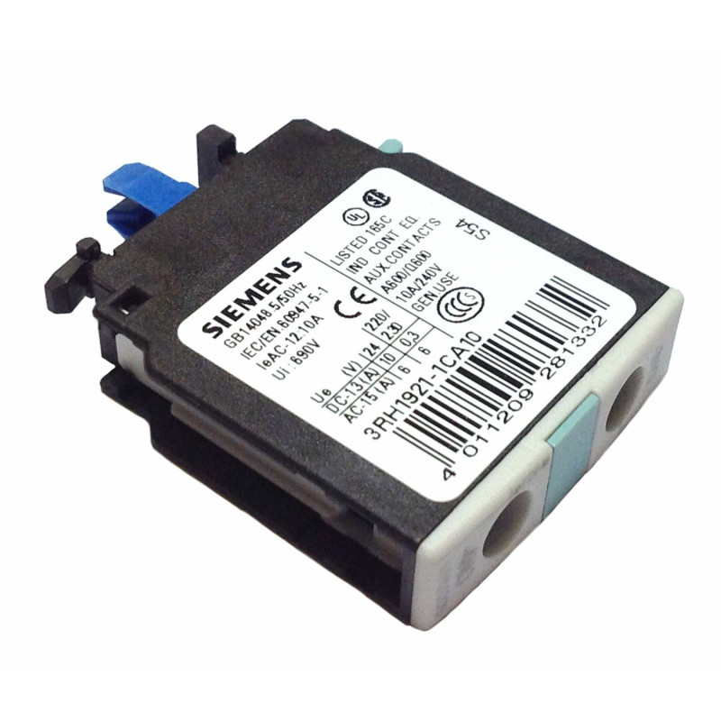 Siemens 3RH1921-1CA10 ,Kontak-1A,Yedek Kontak