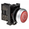 Cat AA4322 ,Montaj 22mm,Kontak-1K,Kırmızı-Stop Yaylı,M22 Buton