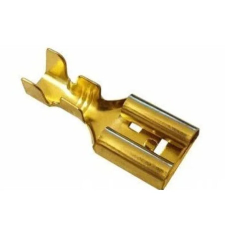 Cat CAF3D ,Genişlik 9.5mm,Kablo 9.5mm ,100-adet,İzolesiz Faston Jak