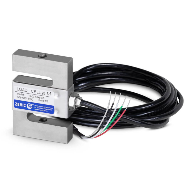 Zemic H3-C3-100KG ,S-Tip ,100kg,Çelik Loadcell