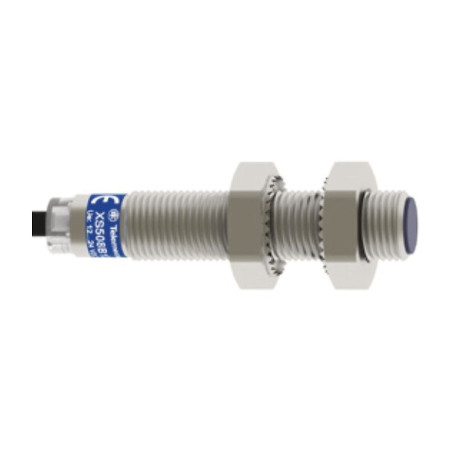 Telemecanique XS608B1PAL2 ,Ebat M8x51mm,Ölçüm 2.5mm,Çıkış PNP-NO,Besleme 10v..30vdc,3-Kablo,Endüktif Metal Sensör