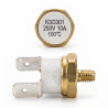 Çin KSD301-100NC ,Ölçüm 100 Derece,Normalde Kapalı Kontak,250v 10 Amper,Vidalı Limit Termostat