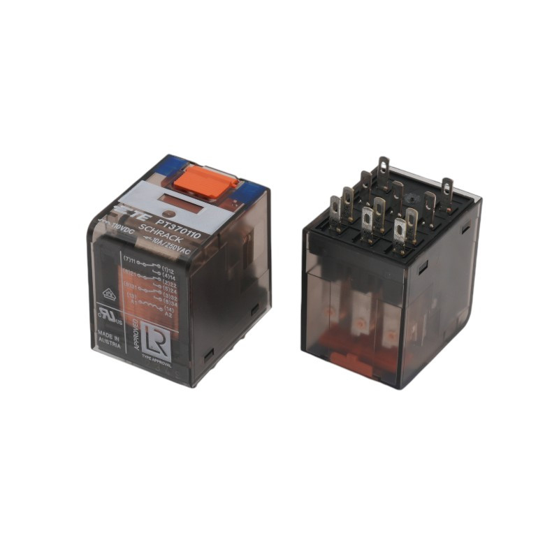 Schrack PT370110 ,Bobin 110vdc,Kontak 3A3K 10 Amper,Led,Kalın-11pin,Röle