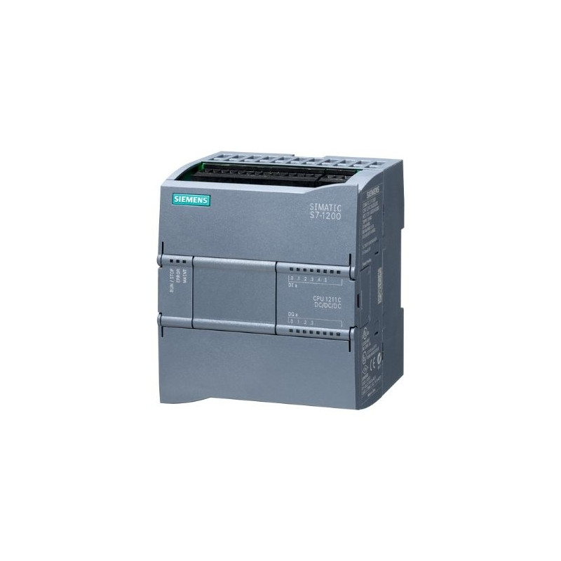 Siemens CPU1212C ,Besleme 24vdc,Giriş 8-Dijital 2-Analog,Çıkış 6-Röle,Plc Cpu Modül