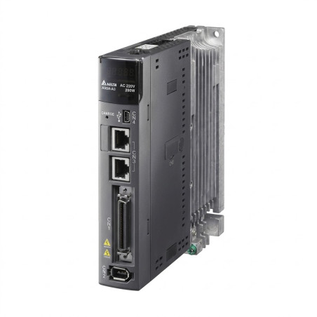 Delta ASD-A3-0721-M ,ASDA-A3,Güç 0.75kw 220vac,1 Faz MonoFaz,CanOpen,Servo Sürücü
