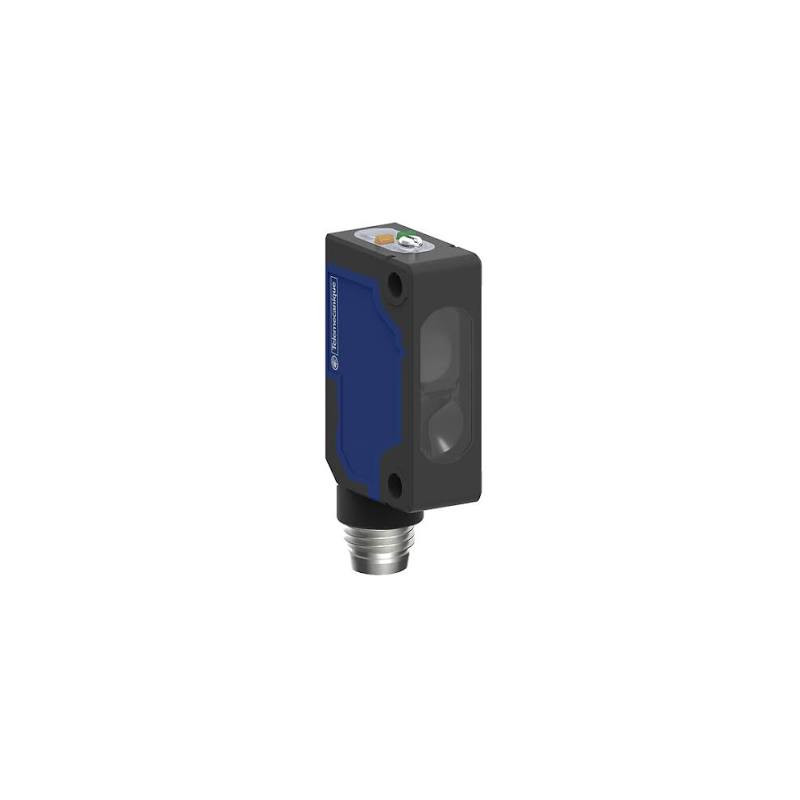 Telemecanique XUM9APXBM8 ,Ebat 10.8x19.5x31.5mm,Ölçüm 8mt,Çıkış,PNP-NO NC,Besleme 10v..30vdc,Soket M8 4pin,Reflektör Fotosel Ref
