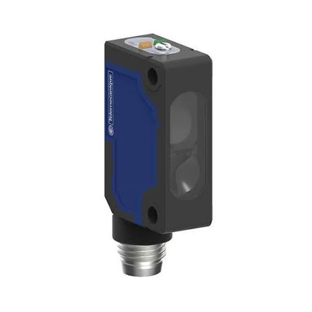 Telemecanique XUM9APXBM8 ,Ebat 10.8x19.5x31.5mm,Ölçüm 8mt,Çıkış,PNP-NO NC,Besleme 10v..30vdc,Soket M8 4pin,Reflektör Fotosel Ref