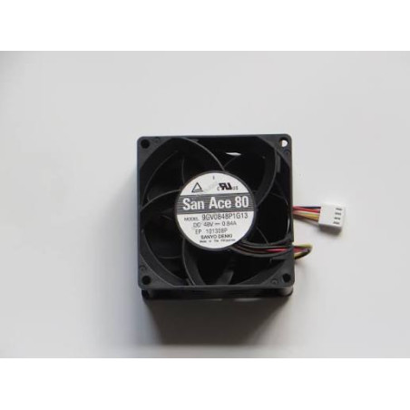 Sanyo 9GV0848P1G13 ,Ebat 80x38mm,Besleme 48vdc 0.84A 40W,Hava 116.5-Cfm,4-Kablo Fan