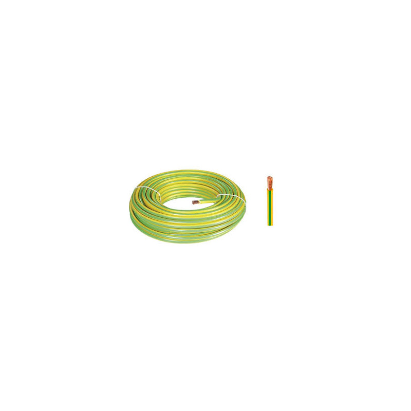 Seval H50V-K 0.50-SY ,Kesit 0.50mm ,1-Damar Çok Telli,SarıYeşil 1mt NYAF Kablo