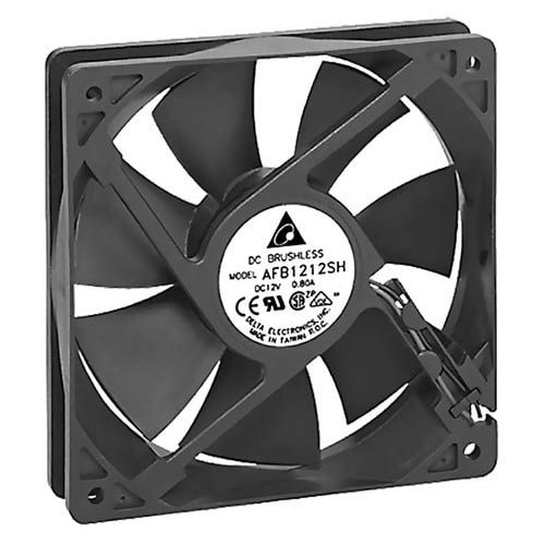 Delta AFB1212SH ,120x25mm 12vdc 113-Cfm 2-Kablo Fan