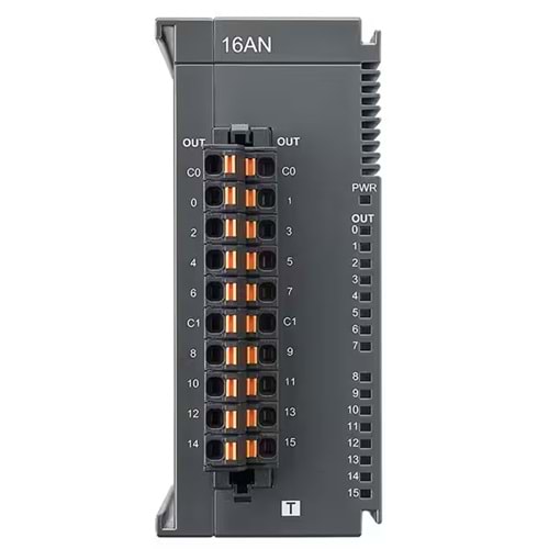 Delta AS16AN01T-A ,16N Çıkış Plc Ek Dijital Modül