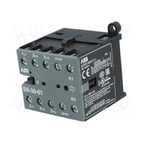 Abb B6-30-01 ,4kw/9a Kontak-3A+1K 220vac Mini Kontaktör