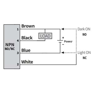 Autonics BF3RX ,24vdc NPN-NO/NC Fiber Optik Amplifikatör